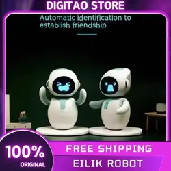 Eilik Robot Interazione emotiva Personalizzazione compagno intelligente Robot per animali domestici Compagno di studio creativo elettronico Regalo di giocattoli di Natale