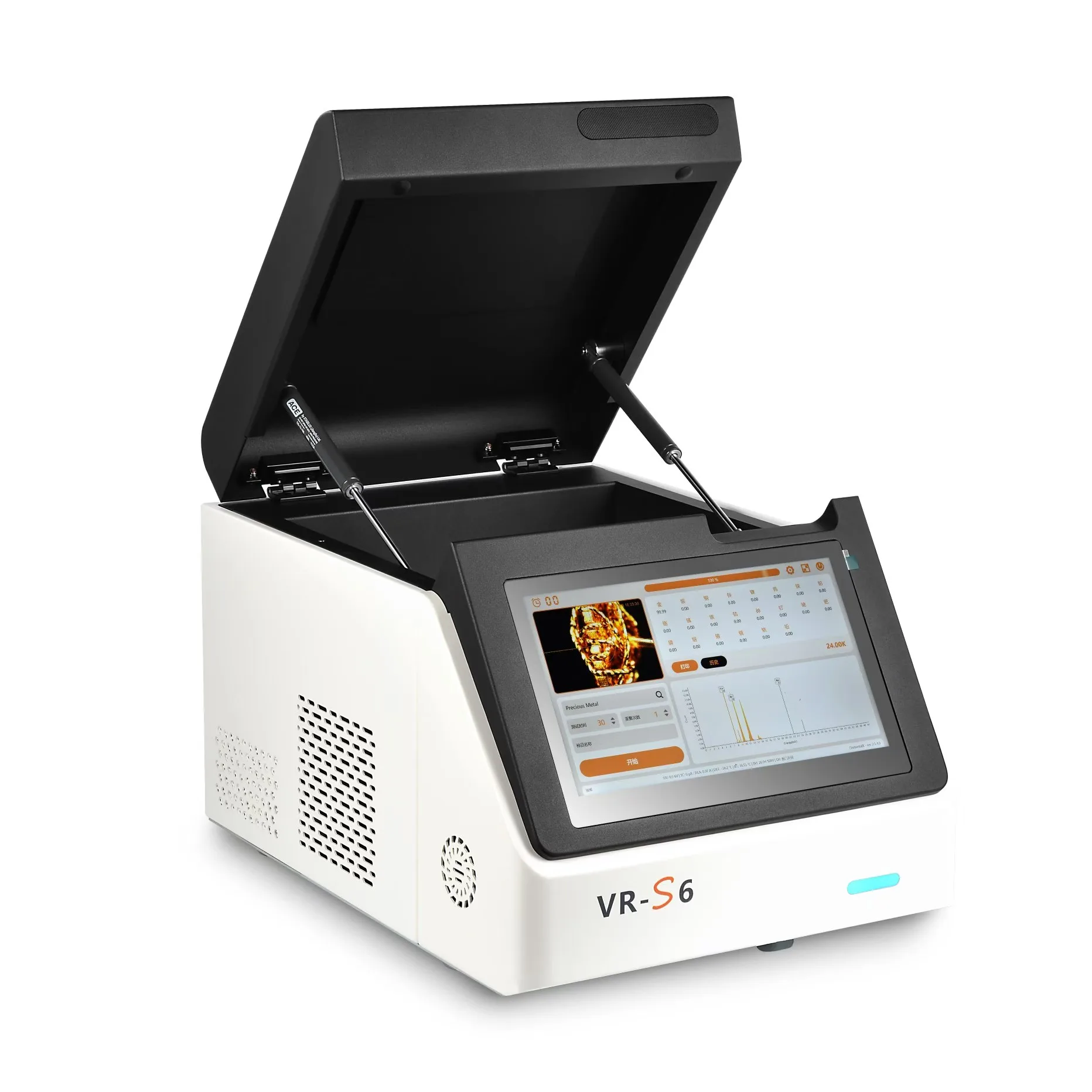 Latest Model VR-S6 Touch Screen Precious Metal Spectrometer XRF Metal Analyzer Gold Testing Machine