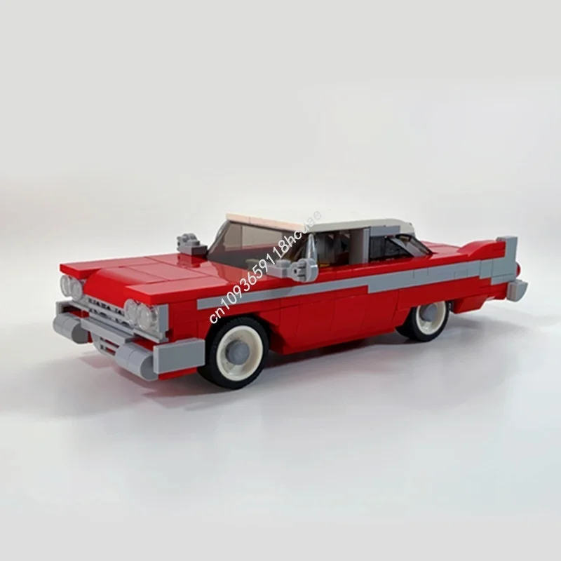 

345 шт. MOC Christine Plymouth Fury City модель строительные блоки строительные креативные игрушки образование дети рождественские подарки на день рождения