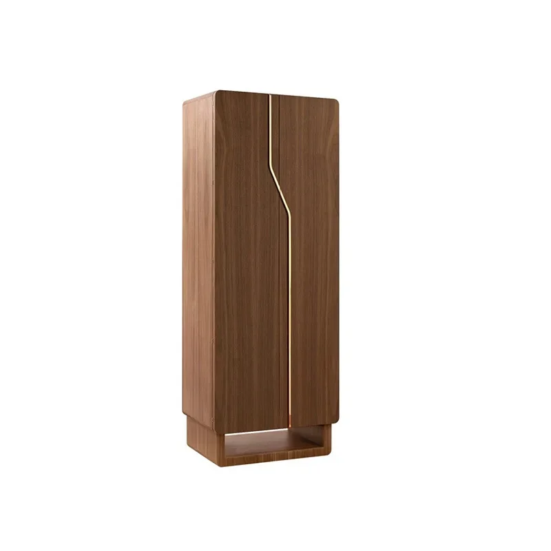 Light luxury jewelry cabinet, smart password, fingerprint lock, villa home safe, Italian high-end solid wood jewelry storage