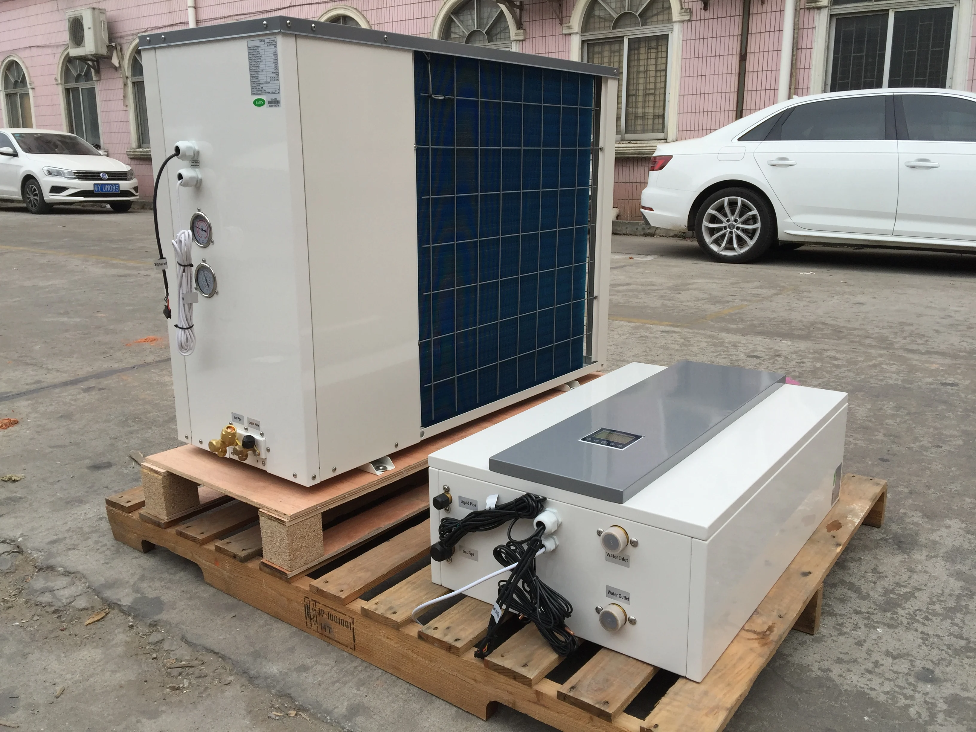 Folansi 13kw DC Inverter Air to Water Heat Pump (split-type,WIFI Controller) air Source Heat Pump