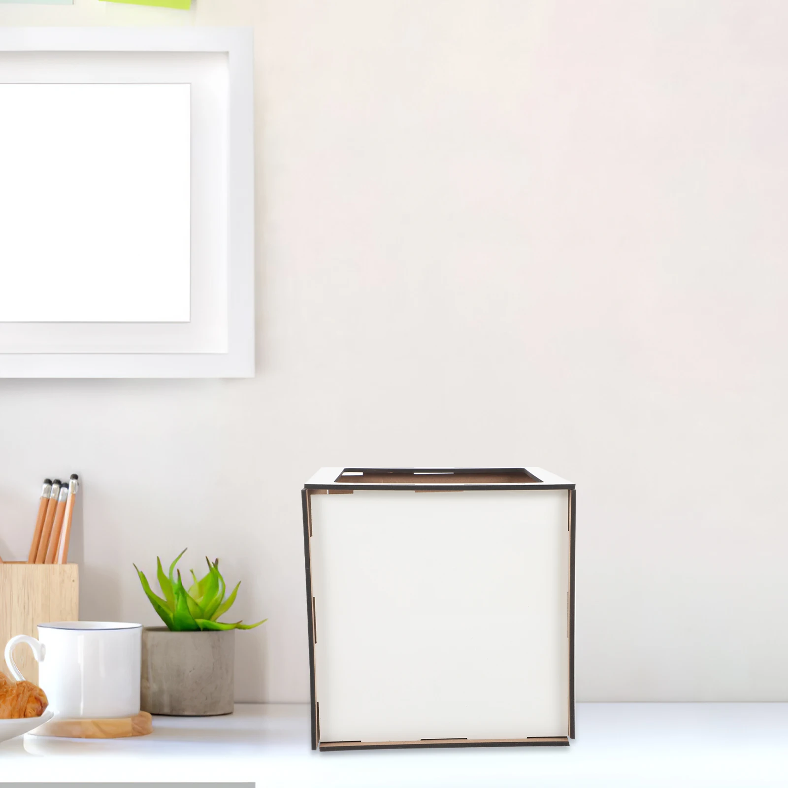 

Thermal Transfer Tissue Box Paper Container Household Desktop Organizer Smooth Surface Non-Toxic Case of Paper