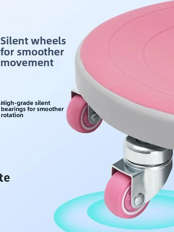 Ultra-quiet Second Generation Abdominal Muscle Disk Home Fitness Equipment Six Wheels Slide Plate Convenient Core Trainer