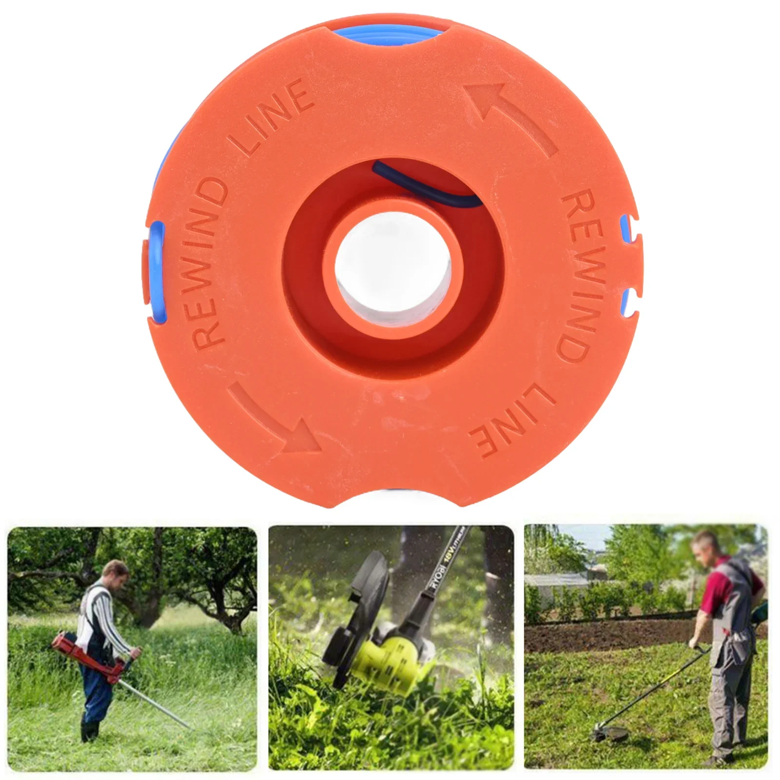 1/3Pcs Spools With 10m*1.5mm Trimmer Line FL225 Single Feed Models For Cordless CT250 CT250X Spool & Line Single Line Part