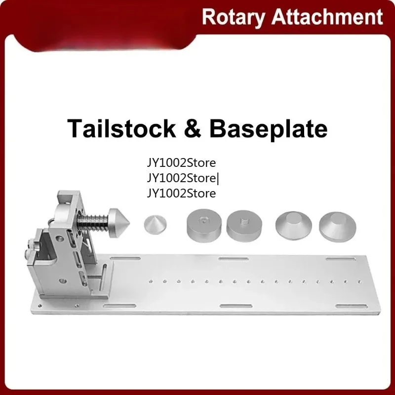 

Rotary Axis 3-Jaw Worktable Chuck D80A for Marking And Engraving Machines with Activity Tailstock Indexing Head