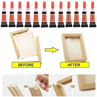 Liquid Super Glue Wood Rubber Metal Glass Cyanoacrylate Adhesive Stationery Store Nail Gel 502 Instant Strong Bond Leather 2