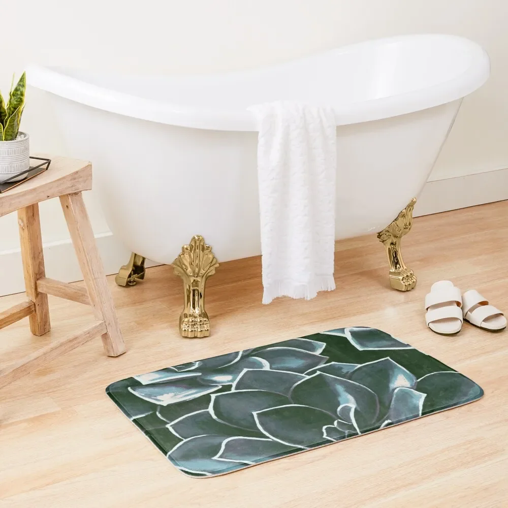 

Wednesdayssucculent Bath Mat Bathroom Foot Bedroom Carpet Bathroom Carpets Mat