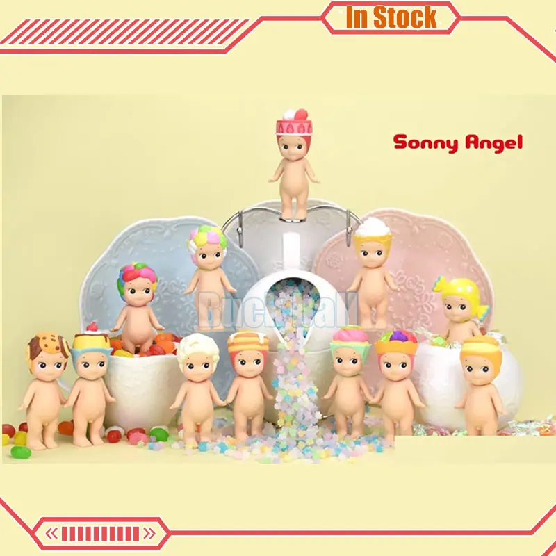 Sonny Angel กล่องตาบอด Hippers Candy Series Surprise กล่องมินิอะนิเมะรูปเครื่องประดับตุ๊กตาแฟนเด็กวันเกิดคริสต์มาส...