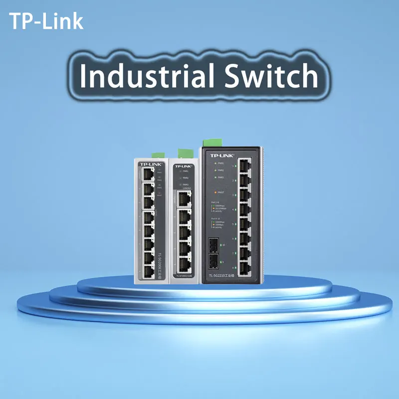 TP-Link Tl-SF1005 이더넷 스위치, 산업 등급 이더넷 스위치, 네트워크 스플리터 허브 인터럽터, 지능형 5 포트, 10, 100M