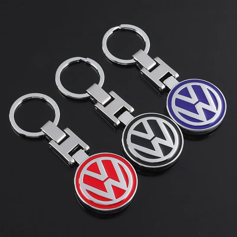 Llavero de alta calidad para hombre, llavero láser para coche VW Volkswagen Passat B5 B6 B7 B8 Polo Tiguan Golf Santana Touran GTI MK2
