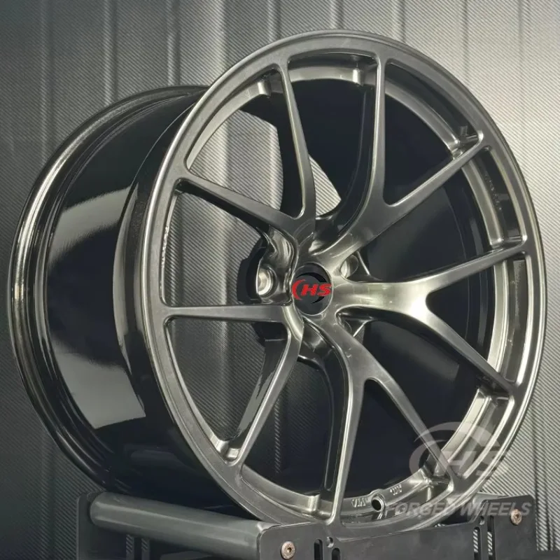 

18 19 20 21Inch 5x112 5x114.3 5x120 Custom Gloss Black Deep Concave Aluminum 6061-T6 Forged Wheels Rims for BMW M3 4 5 Subaru