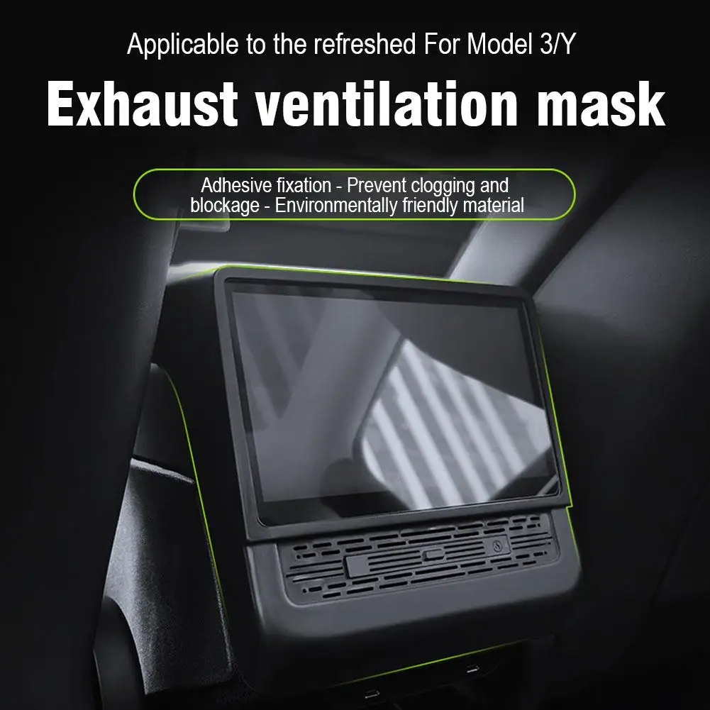 

Для Tesla Y Highland Juniper задняя центральная консоль, крышка вентиляционного отверстия, пылезащитная крышка, Стайлинг автомобиля, аксессуары для интерьера B6L5