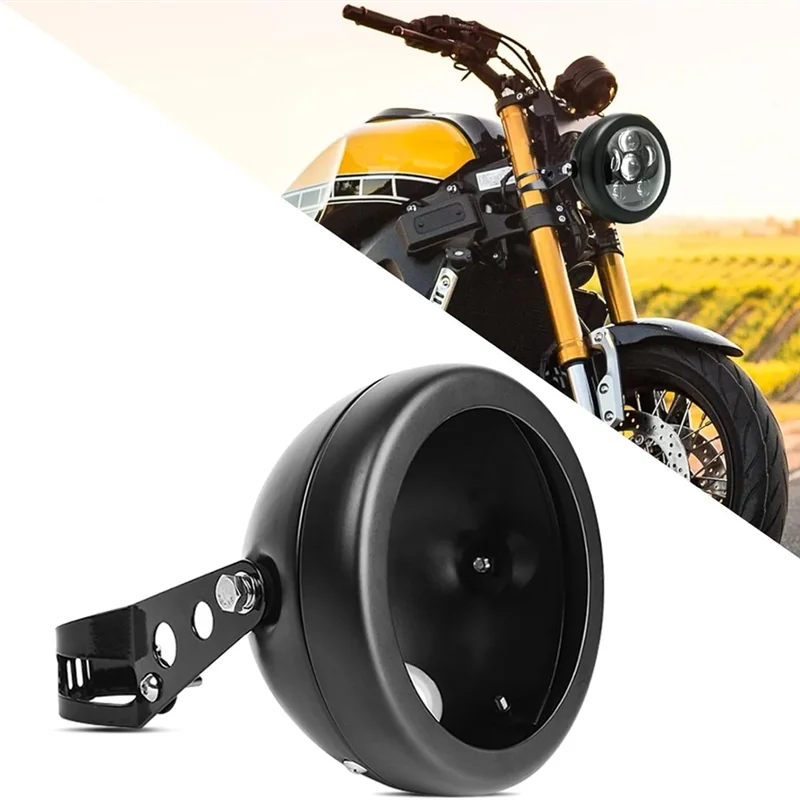 الرائدة حافة لسوزوكي متوافق 5.75 بوصة دراجة نارية العلوي الإسكان تصاعد قوس ل 5-3/4 بوصة المصباح #6