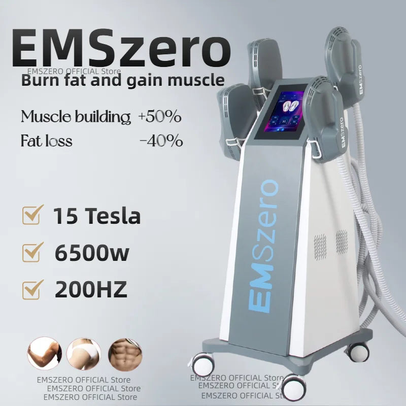 Emszero electromagnetic slimming radio frequency slimming muscle stimulation 15 Tesla body shaping and weight loss beauty instru