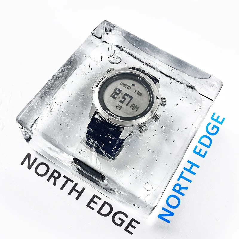 

NORTH EDGE Outdoor Sports Professional Waterproof Scuba Free Diving 50M Computer Watch With NDL Time Altimeter Barometer Compass