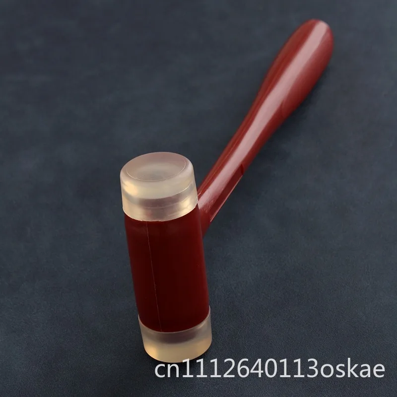 Leather hammer red hammer non-rebound rubber hammer