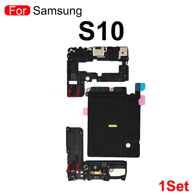 1Set NFC Wireless Coil Charging Signal Antenna Cover Loudspeaker For Samsung Galaxy S10 Plus S10E S10 5G Replacement Parts