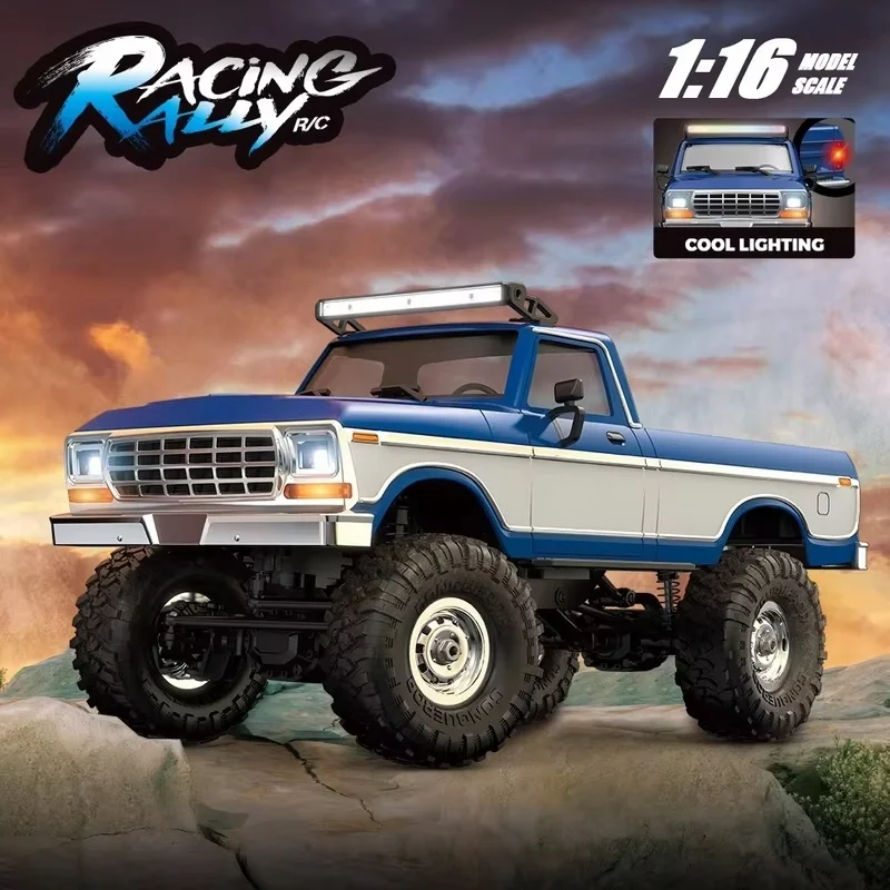 

Sell Well 1:16 Scale 2.4g Remote Control Pickup Truck 1/16 Cross-Country Climbing High-Speed Car Lighting Toy Model Racing Toy