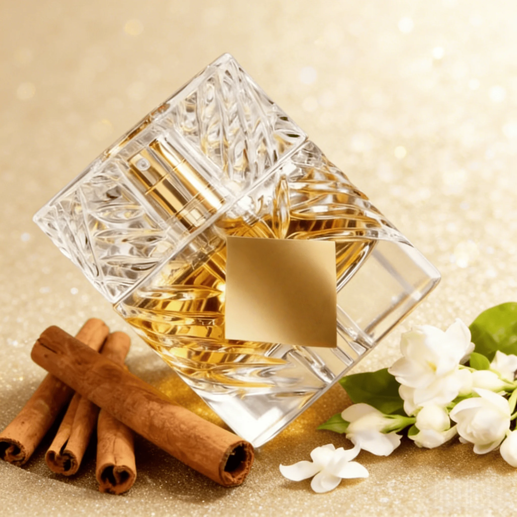 Unisex Oriental Vanilla Fragrance 50ml Warm Sweet Smooth Longlasting Elegant Perfume with Rich Sensual Aromatic Layers