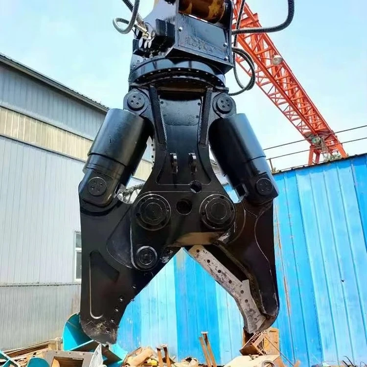 Excavator Attachment Wood Tree CutterShear for Excavator
