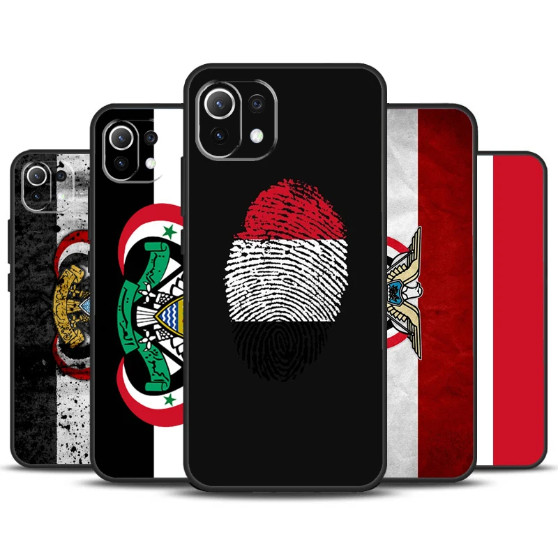 Yemen Flag Coat of Arms Case For POCO X6 Pro M6 X3 X4 X5 F3 F5 M5s Xiaomi 13 14 Ultra 12 Lite 11T 12T 13T Pro Cover