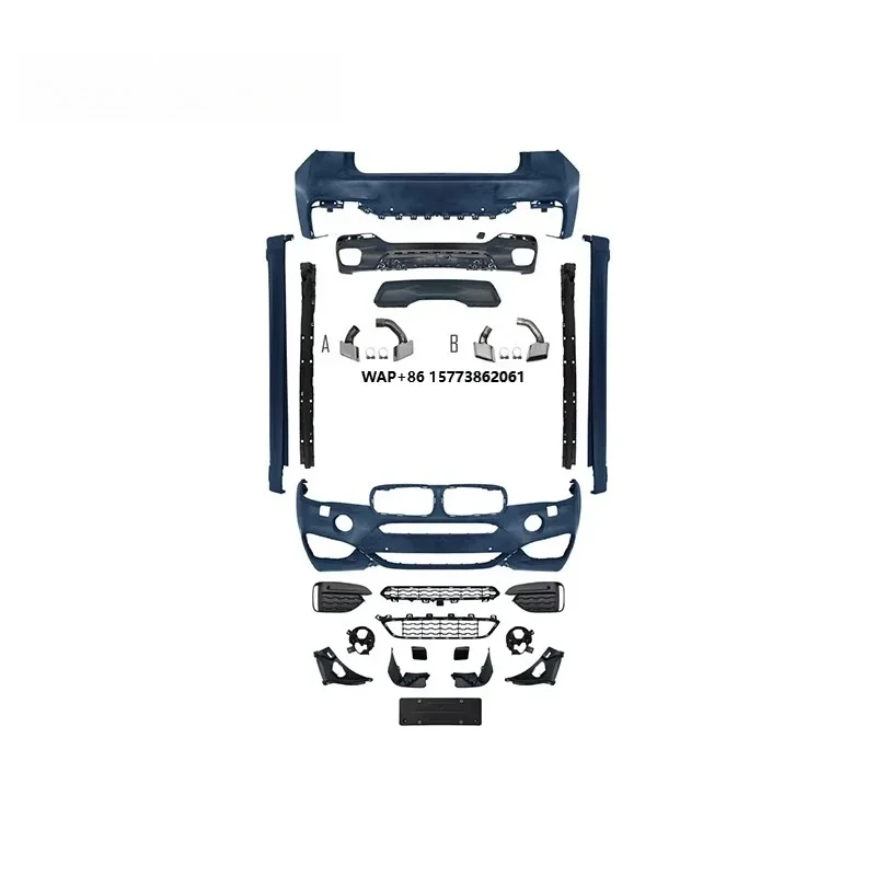 

Body Kit Car Parts Car Bumpers Suitable for 17 Models of X6 Surrounding F16 Modified MT Front and Rear Bumper Assembly