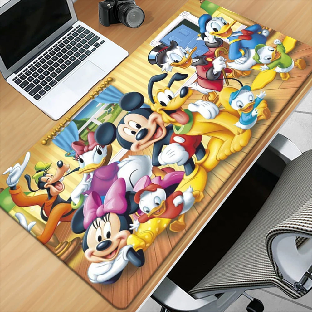 Mickey Mouse Mouse Pad Keyboard Gaming Accessories Mouse Mats Game Office Computer PC Gamer Laptop Desk Mat