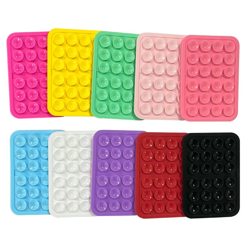 Support Adhésif en Silicone pour Téléphone Portable, Antidérapant, Mains Libres, à Aspiration