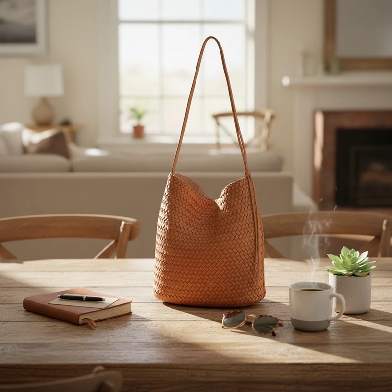 

Женская офисная сумка из воловьей кожи в стиле ретро, маленькая сумка через плечо, женская повседневная сумка через плечо