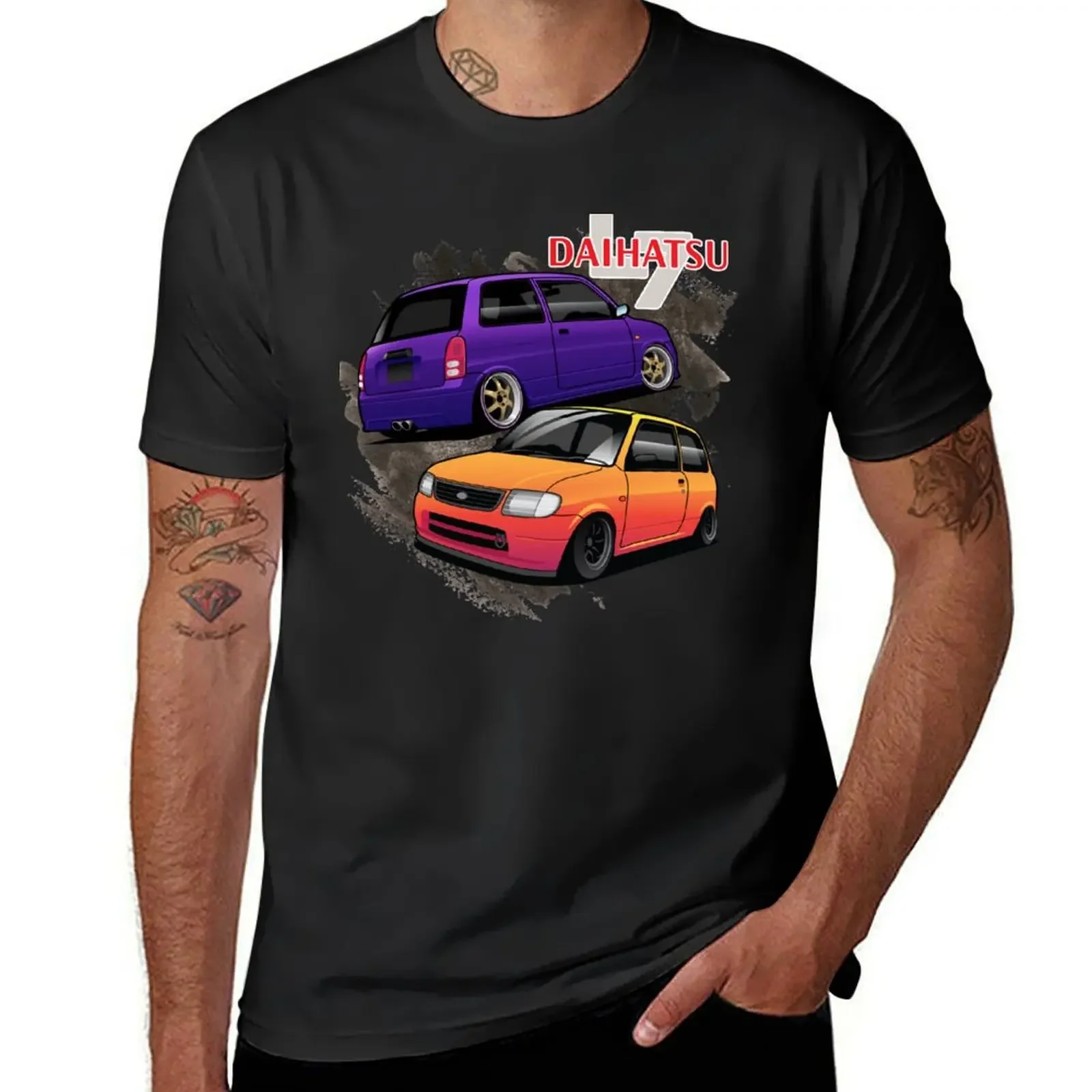 

Daihatsu Cuore L700 T-Shirt tees plain man clothes mens champion t shirts