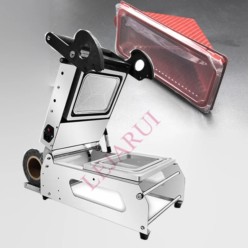 

Lunch Box Sealing Machine Small Supermarket Special Hand Press Packaging Machine Disposable Plastic Lunch Box Packing Machine