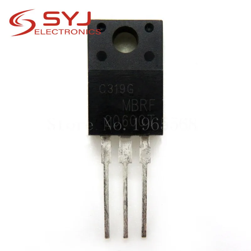 5pcs/lot MBRF2060CT MBRF2060 MBR2060 TO-220F 20A 60V In Stock