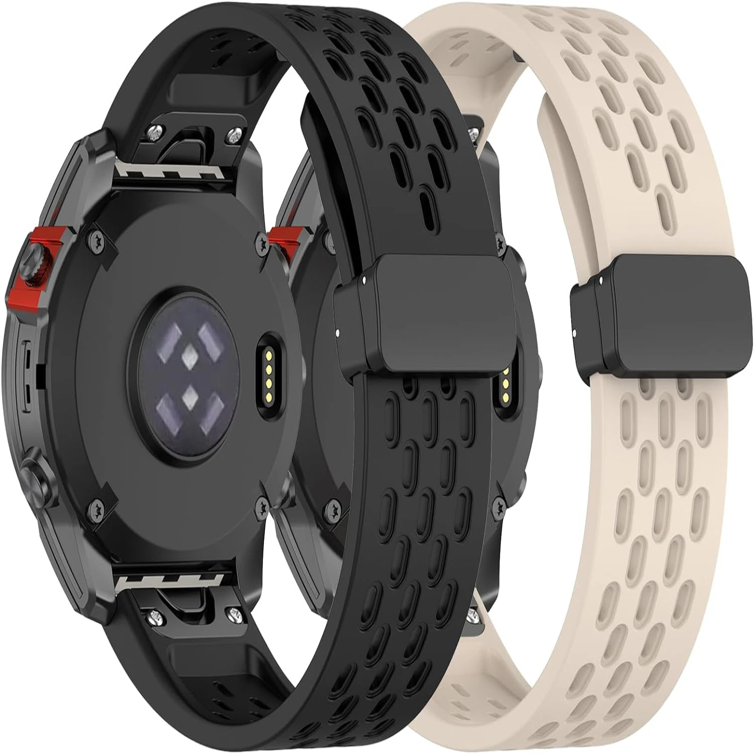 

with these elegant, durable, and comfortable silicone quick fit replacement bands for the 43mm Descent mk3i watch. The high-qual