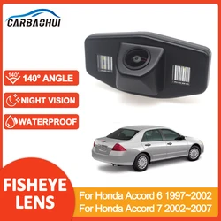 HD 1080P 140 Degree Fisheye Lens Vehicle Rear View Reverse Camera For Honda Accord 6 1997~2002 For Honda Accord 7 2002~2007