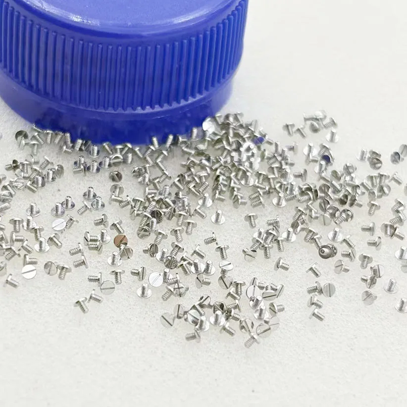 10 /30 /50pcs  Watch movement accessories 8200 movement upper clamp plate screw pendulum splint screw