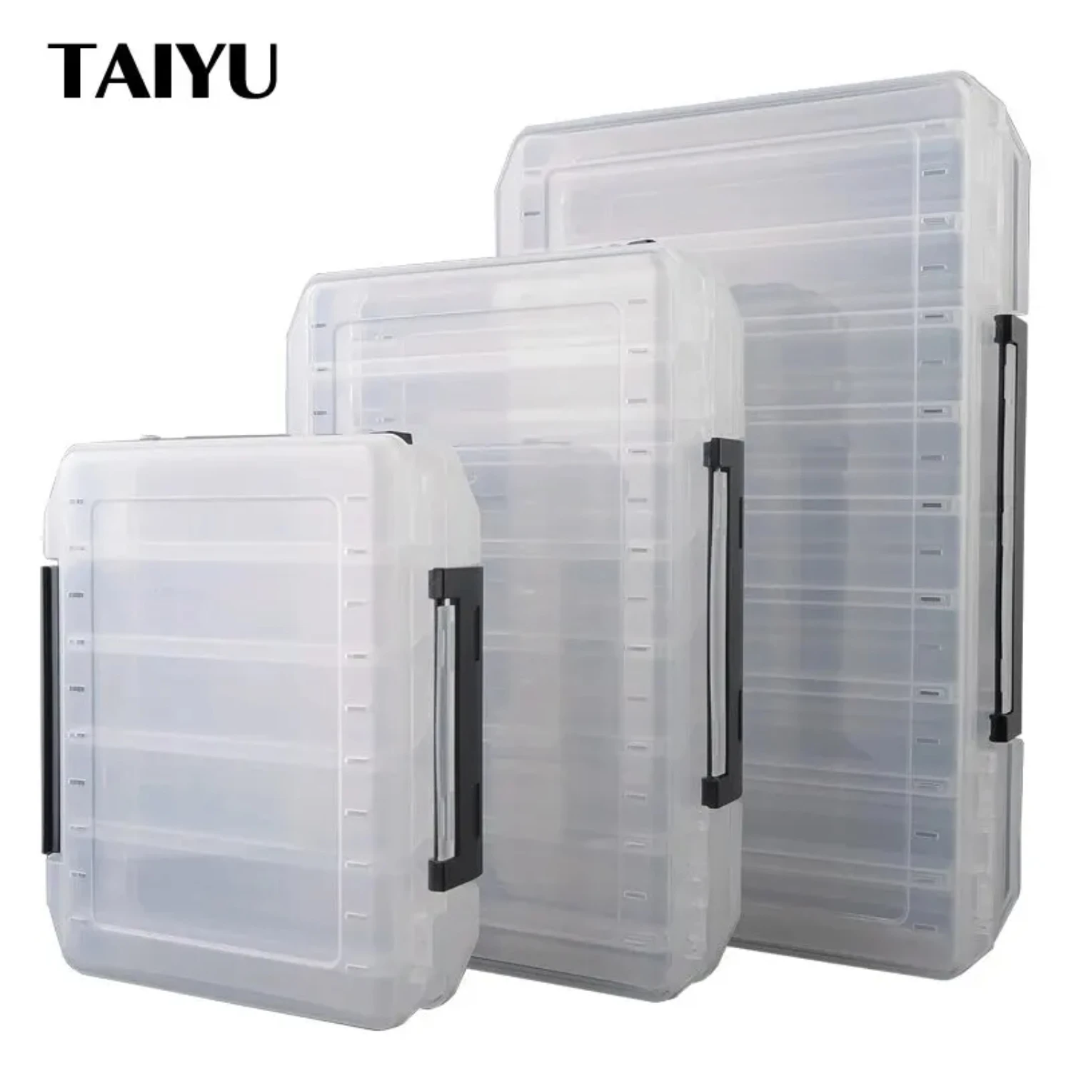 

10/14/18 Compartment Double Sided Large Fishing Tackle Box Big Baits Sea Fishing Lure High Quality Fishing Box