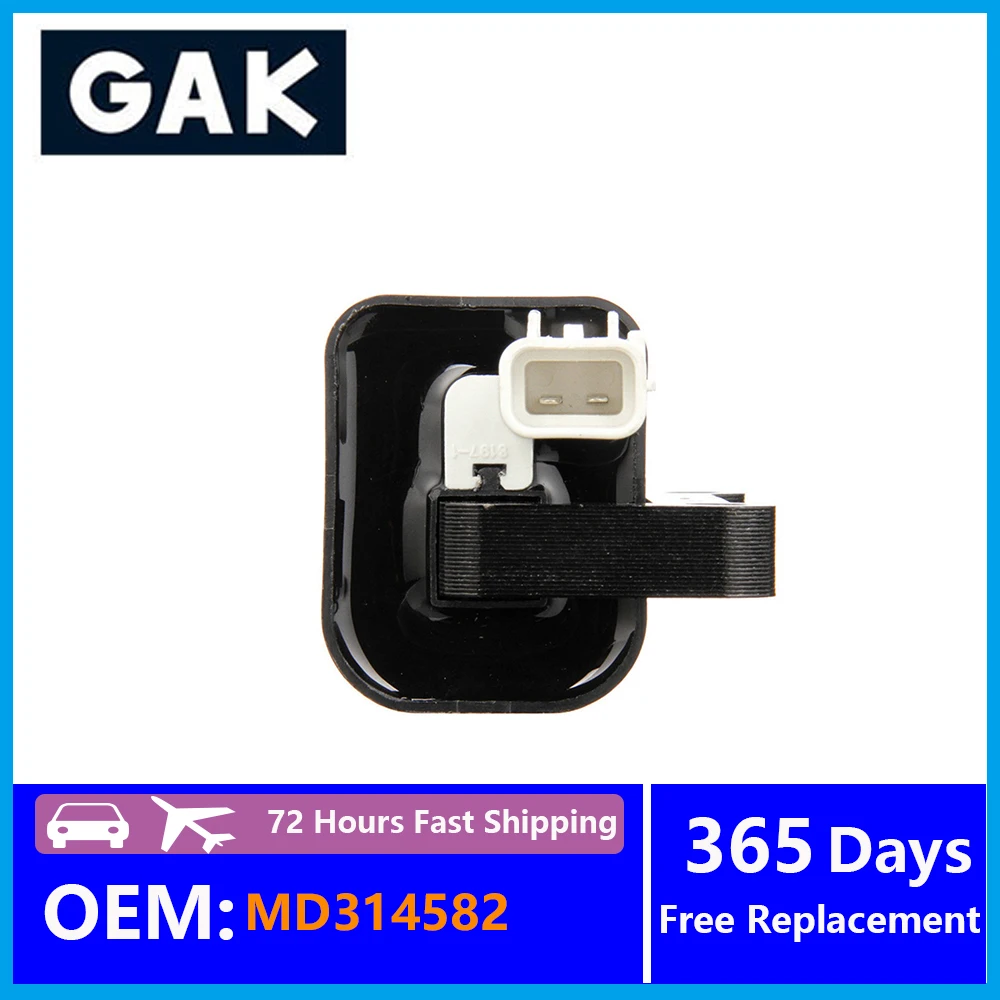1PCS MD314582 GAK Ignition Coil Accessories For Mitsubishi Pajero Sport 3.0 V6 6G72 K96W Replacement Parts