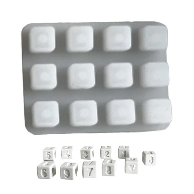 Multipurpose Bead Sturdy Silicone Tray for Ice Sweets and Baked Goods Party Supplies Decoration Tool Household Use Y08E