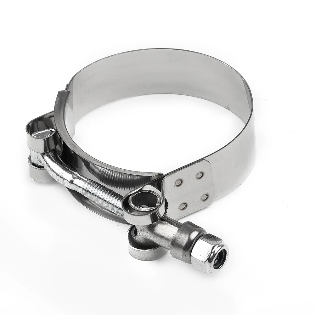 Motorcycle Rear for exhaust Pipe Clamp Kit Calipers 2 Inch 51mm Slip-on Type Bike Muffler Band Stainless Steel Accessories