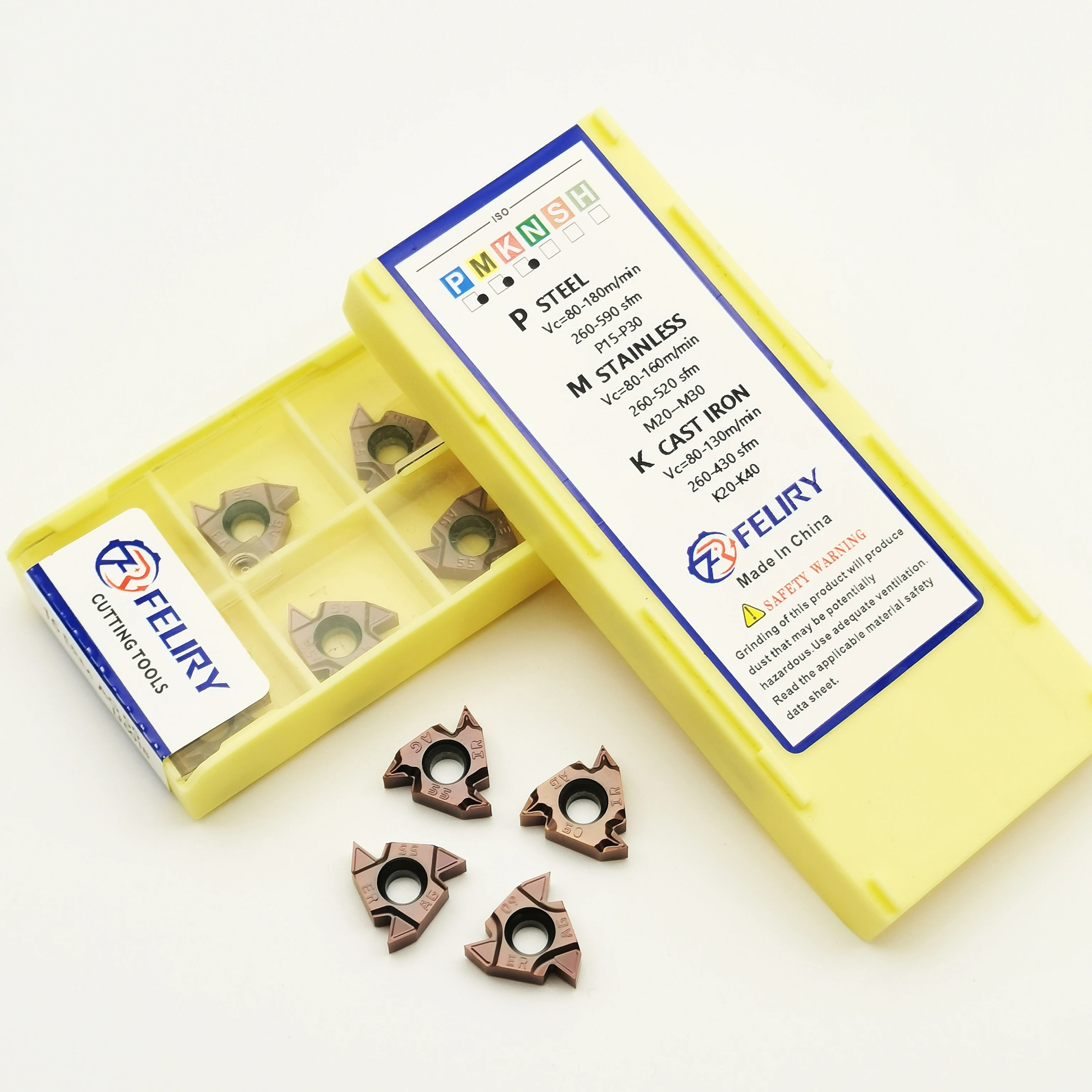 

10PCS High-quality hard alloys 16IRM 16ERM AG55 AG60 LF6018 can be used for processing stainless steel and general materials