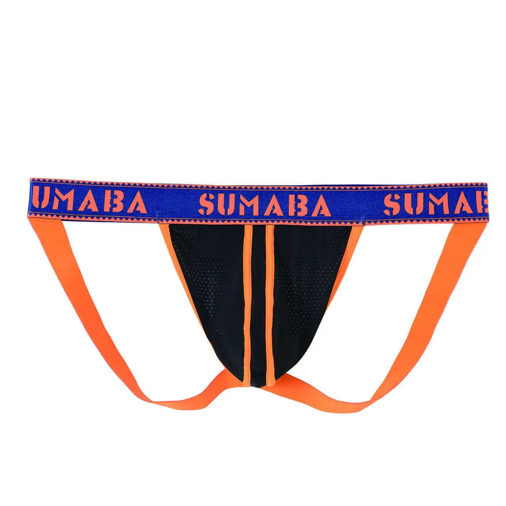 ZonbailonMens Underwear G-Strings Jockstraps Sexy Thongs