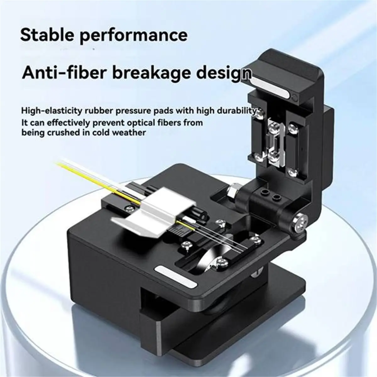 [AC18 Digital]/HB-08 Fiber Optic Cutter Cable Cutter with Wire Cutters Fiber Optic Cable Cutting for Bare Fiber Pigtail Jumper