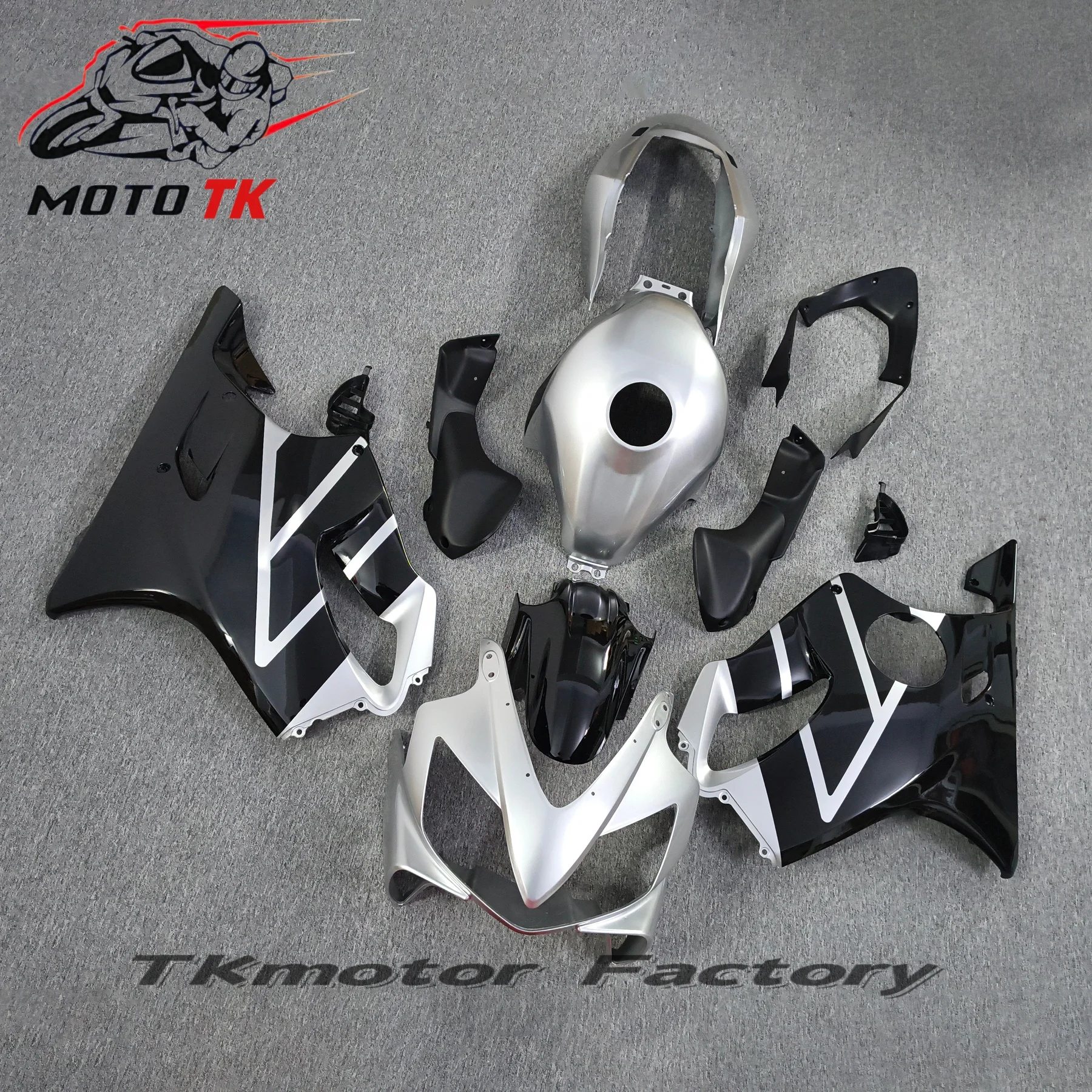 

ABS New Motorcycle Fairing Kit For Honda CBR600 F4i 2004 2005 2006 2007 Yellow Grey fairings cbr 600 f4i 04 05 06 07 ABS Plastic