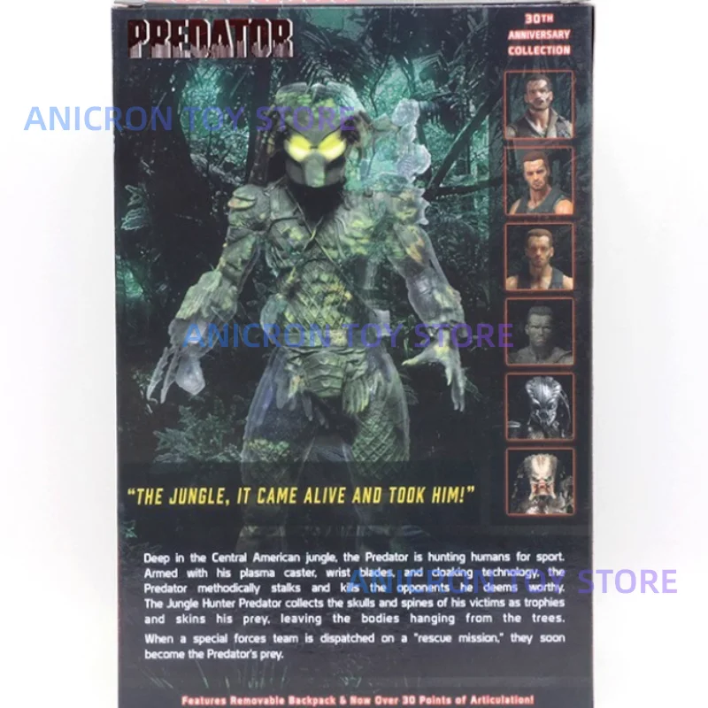 In Stock Neca Predator Alien Extraterrestrial Being 30th 7" Action Figure Toy Gifts - view 6