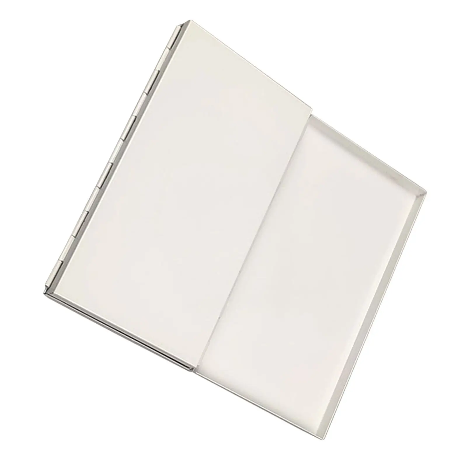 Empty Watercolor Mixing Palette Metal Case 16 Full Pans Portable Reusable Paint Tray Professional Artist Paint Storage