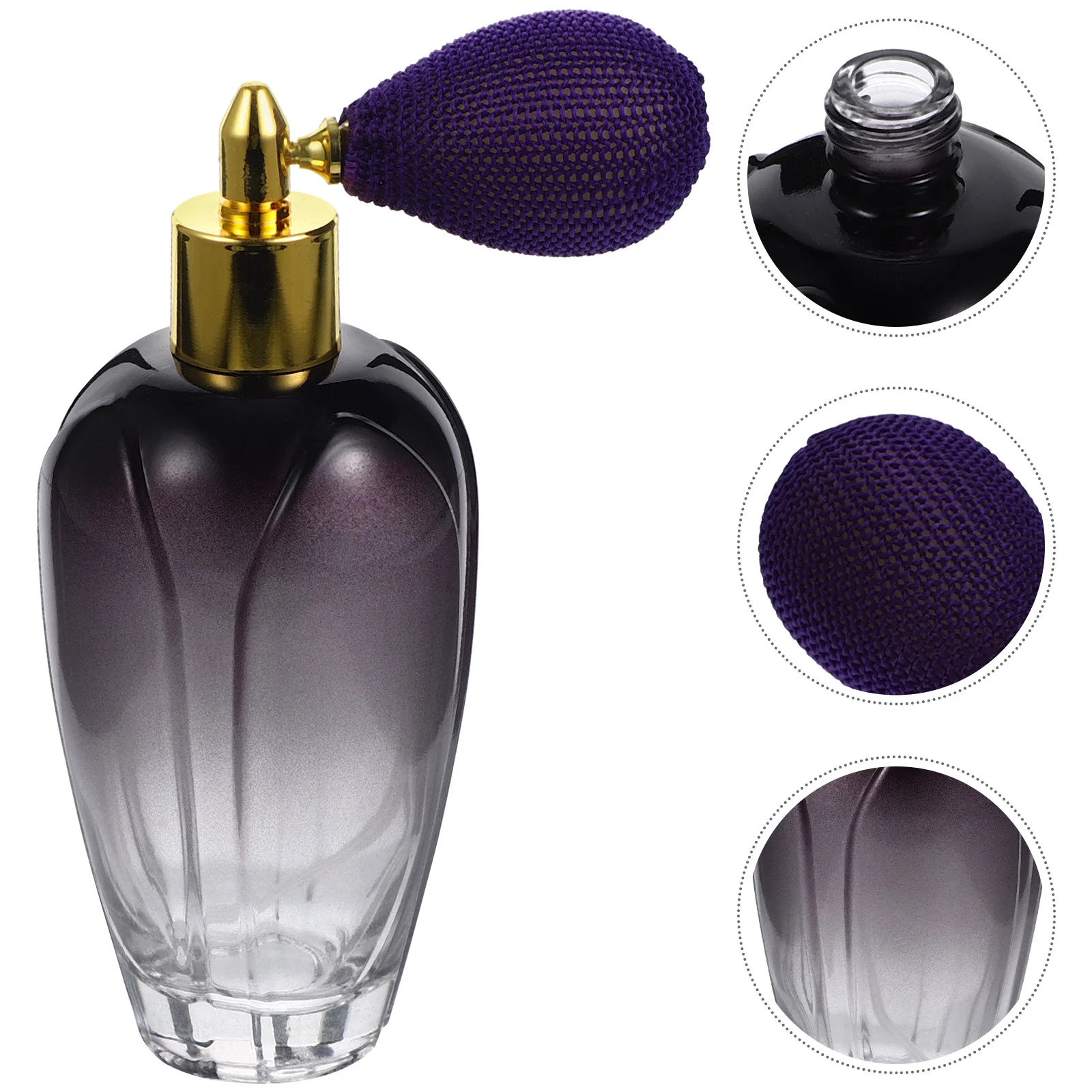 130 ミリリットル香水サブパッケージボトルガラス容器耐久性のある詰め替え可能な旅行用エッセンシャルオイルトナー収納ギフト空ボトル