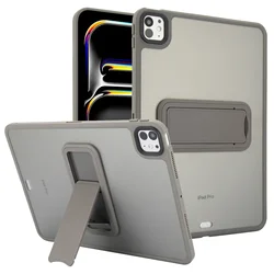 Matte Stand Case For iPad Pro Air 4 5 6 7 8 9th 10th Generation Cases 2024 Translucent 10.2 10.9 11 12.9 13 Mini Kickstand Cover