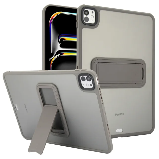 Matowe etui z podstawką do iPad Pro Air 4 5 6 7 8 9 generacji, etui na iPady 10. generacji 2024, półprzezroczyste, 10.2 10.9 11 12.9 13 Mini, pokrowiec z podpórką