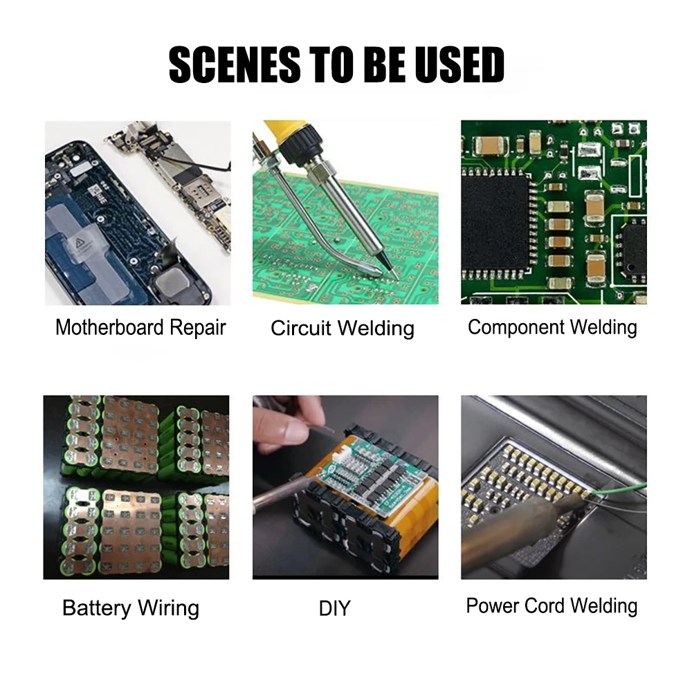 Automatic Electric Soldering Iron Tin Gun Aquecimento interno de mão Ferramentas de reparo de soldagem automática Enviar automaticamente