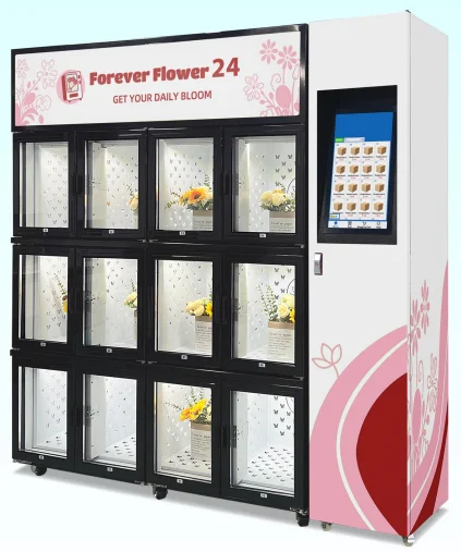 Adaptable Design Flower Vending Machine Small Handmade Flower Vending Machine FL Customized